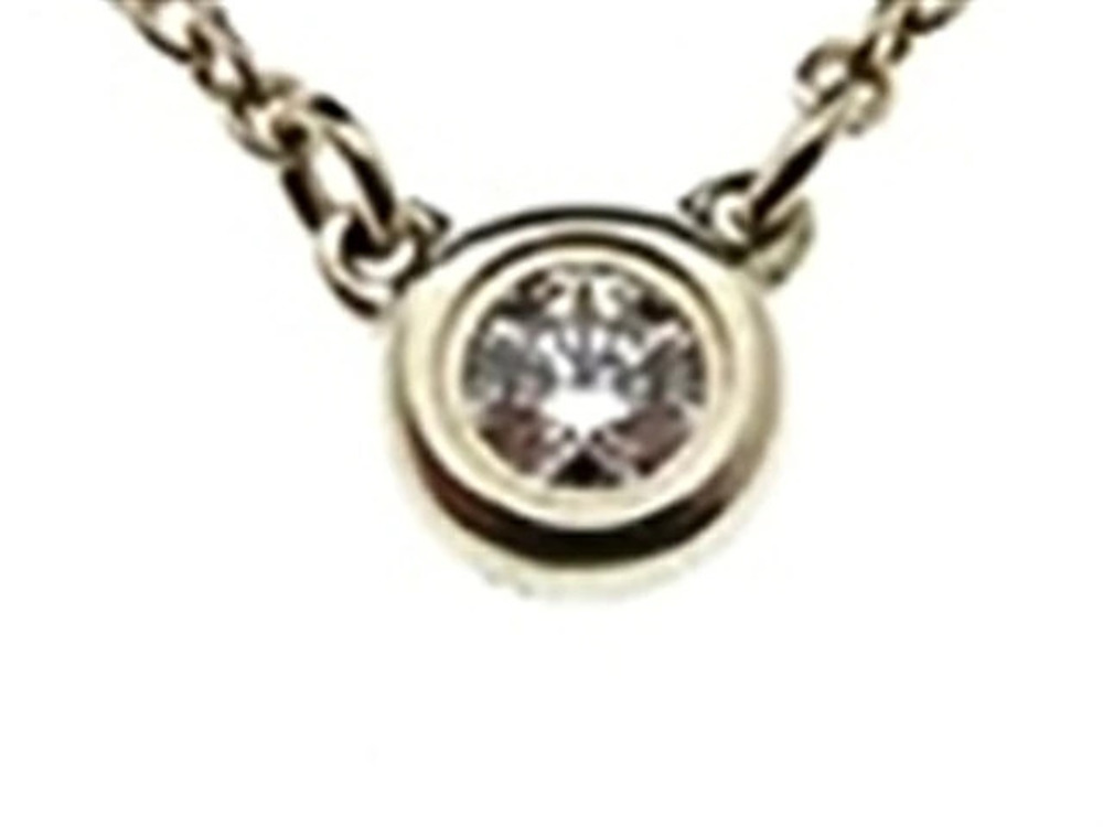 Tiffany Co Elsa Peretti Diamonds By The Yard Necklace Sterling Silver